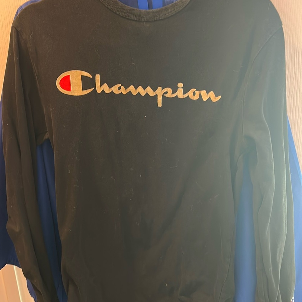 champion long sleeve shirt